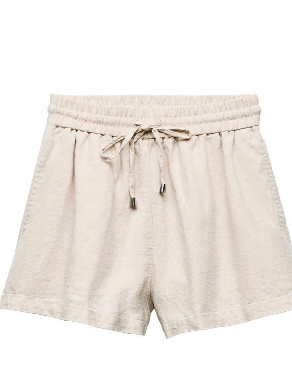 ZARA LINEN BLEND SHORTS